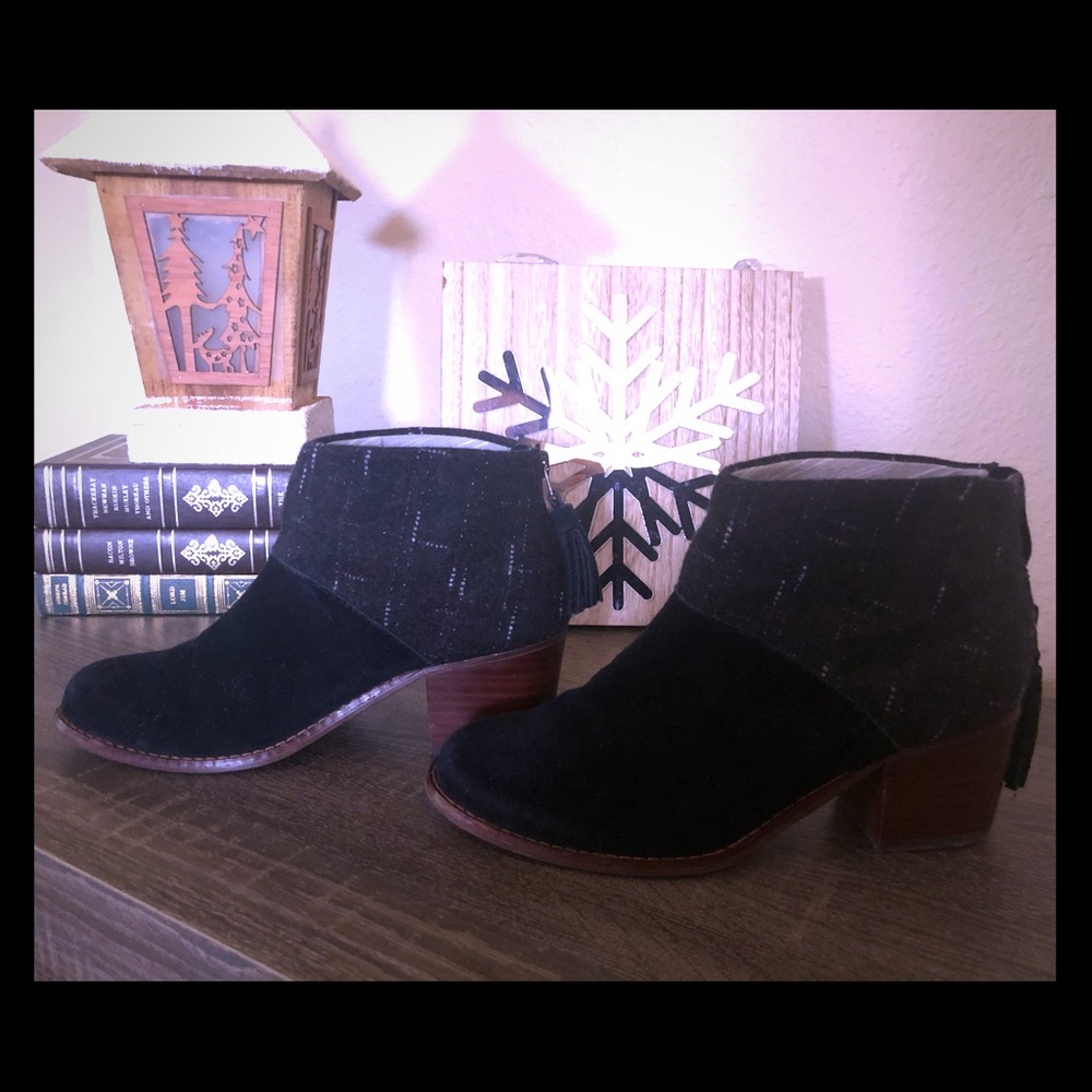 Tom’s Suede Bootie